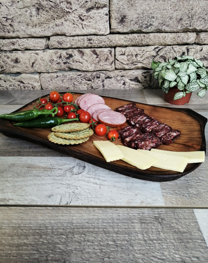 Cheese Serve Plate, Charcuterie Walnut Board, Foods Presentation