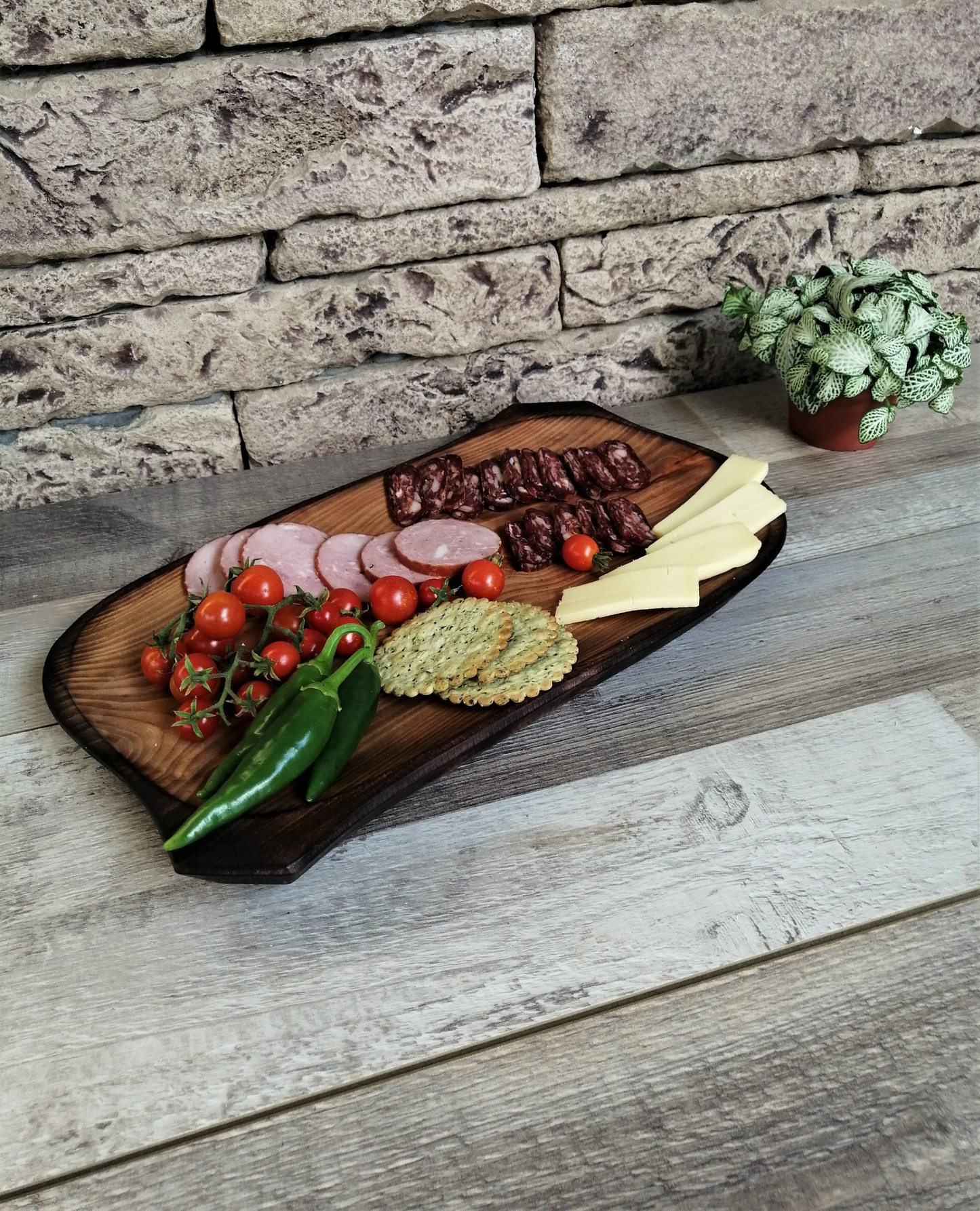 Cheese Serve Plate, Charcuterie Walnut Board, Foods Presentation