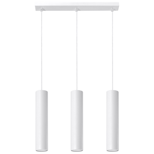 Pendant lamp LAGOS 3L white