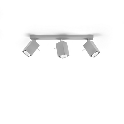 Ceiling lamp MERIDA 3 grey