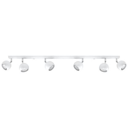 Ceiling lamp OCULARE 6L white