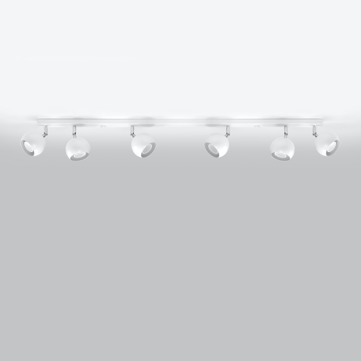 Ceiling lamp OCULARE 6L white