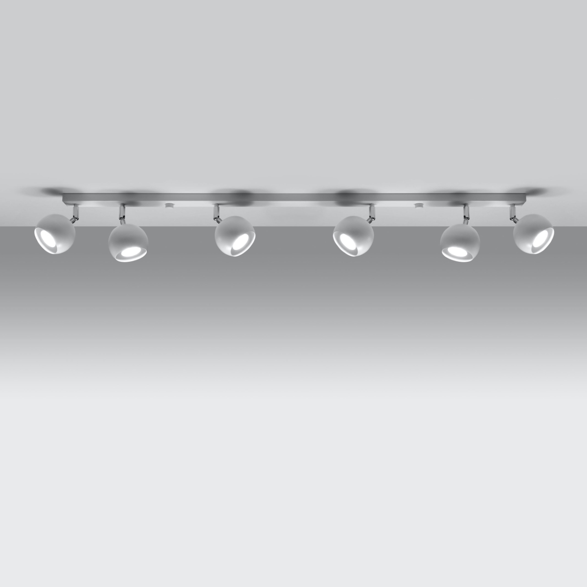 Ceiling lamp OCULARE 6L white