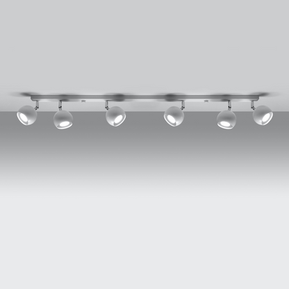 Ceiling lamp OCULARE 6L white