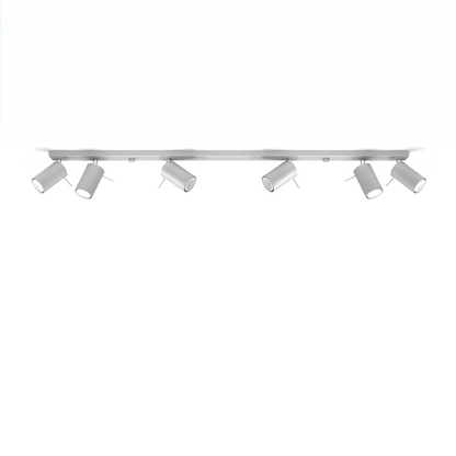 Ceiling lamp RING 6L grey