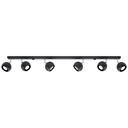 Ceiling lamp OCULARE 6L black