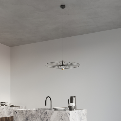 Pendant lamp SIRKEL 30 black