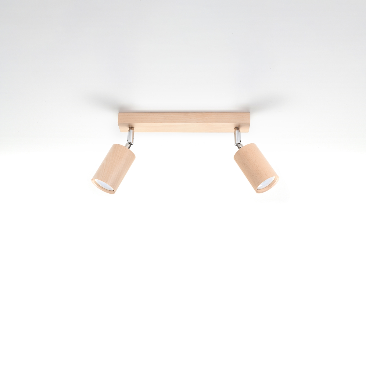 Ceiling lamp BERG 2 natural wood