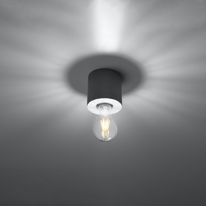 Ceiling lamp SALGADO concrete