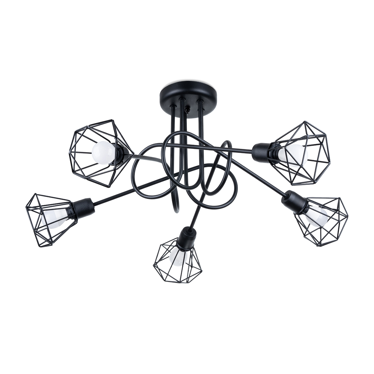 Chandelier ARTEMIS 5S black