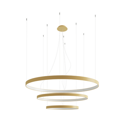 Chandelier RIO 3 55/78/110 golden LED 3000K