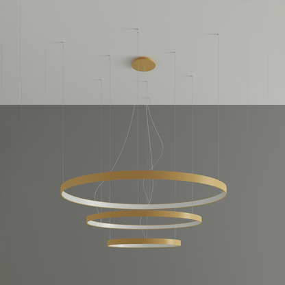 Chandelier RIO 3 55/78/110 golden LED 3000K