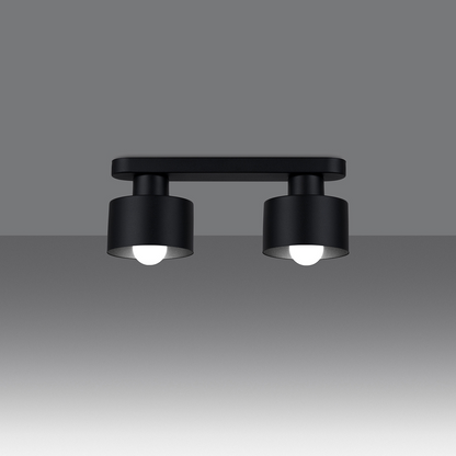 Ceiling lamp SAVAR 2 black