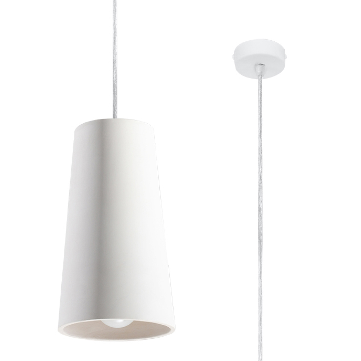 Ceramic pendant lamp GULCAN