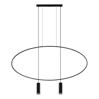 Pendant lamp HOLAR 2 black