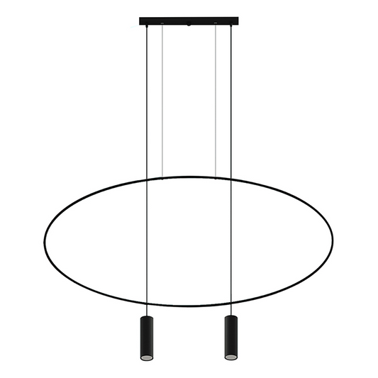 Pendant lamp HOLAR 2 black