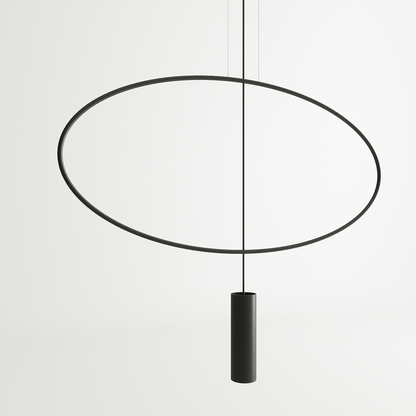 Pendant lamp HOLAR 1 black