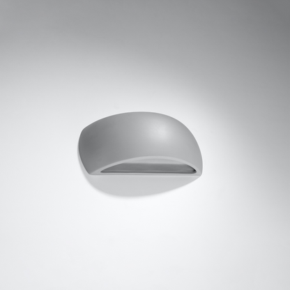 Wall lamp ceramic PONTIUS grey