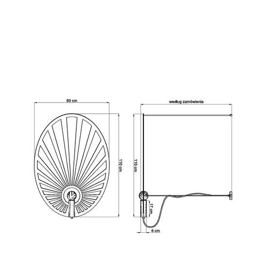 Pendant lamp LEHDET golden