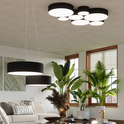 Ceiling lamp ARENA 55 black