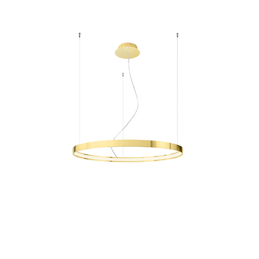 Chandelier RIO 78 polished gold LED 3000K