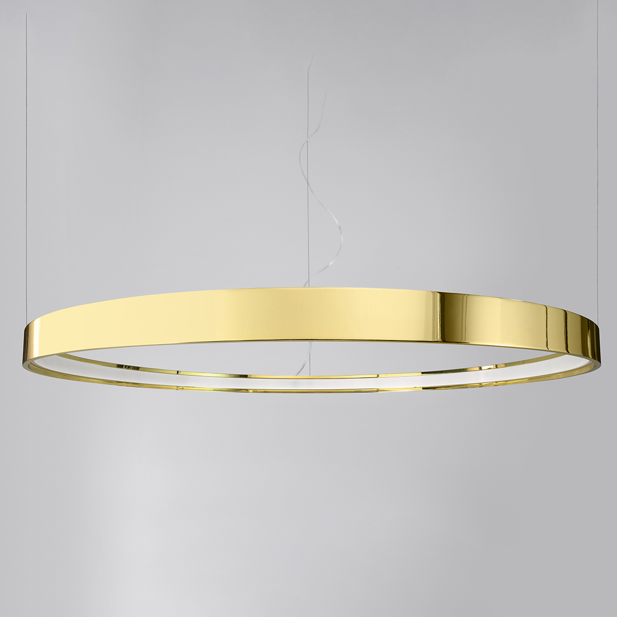 Chandelier RIO 78 polished gold LED 3000K