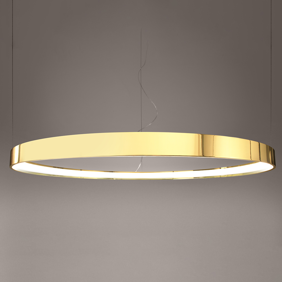 Chandelier RIO 78 polished gold LED 3000K