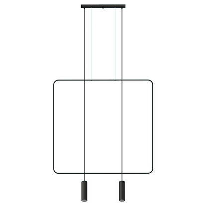 Pendant lamp RANA 2 black