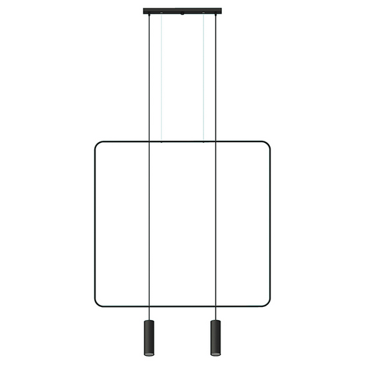 Pendant lamp RANA 2 black