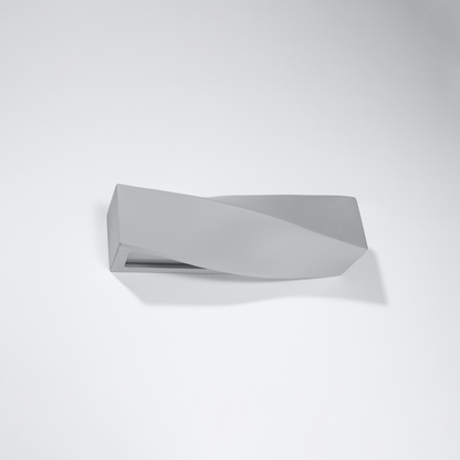 Wall lamp ceramic SIGMA grey