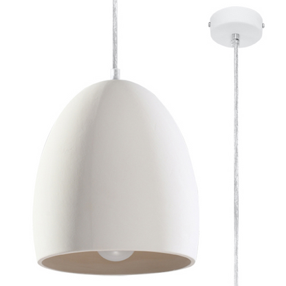 Ceramic pendant lamp FLAWIUSZ