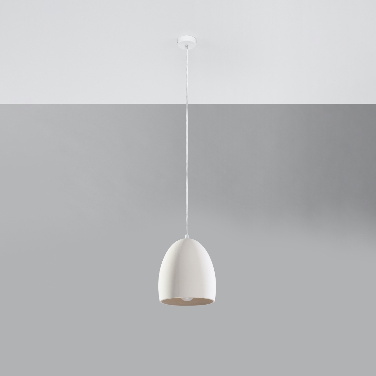 Ceramic pendant lamp FLAWIUSZ