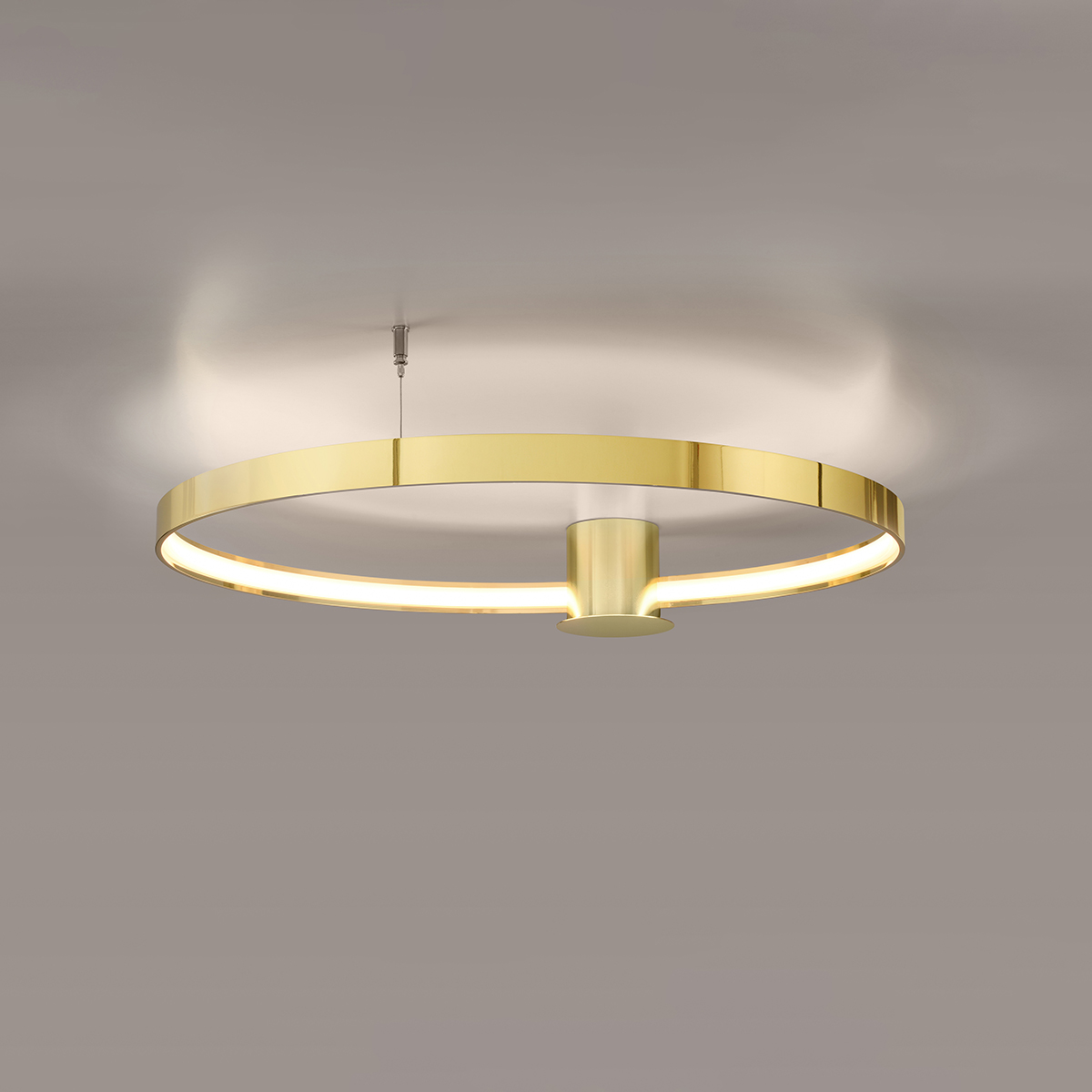 Ceiling lamp RIO 78 polished gold LED 3000K