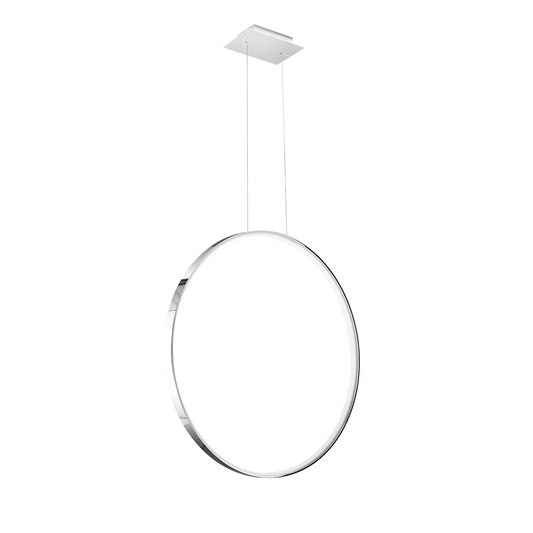 Pendant lamp RIO 78 chrome LED 4000K