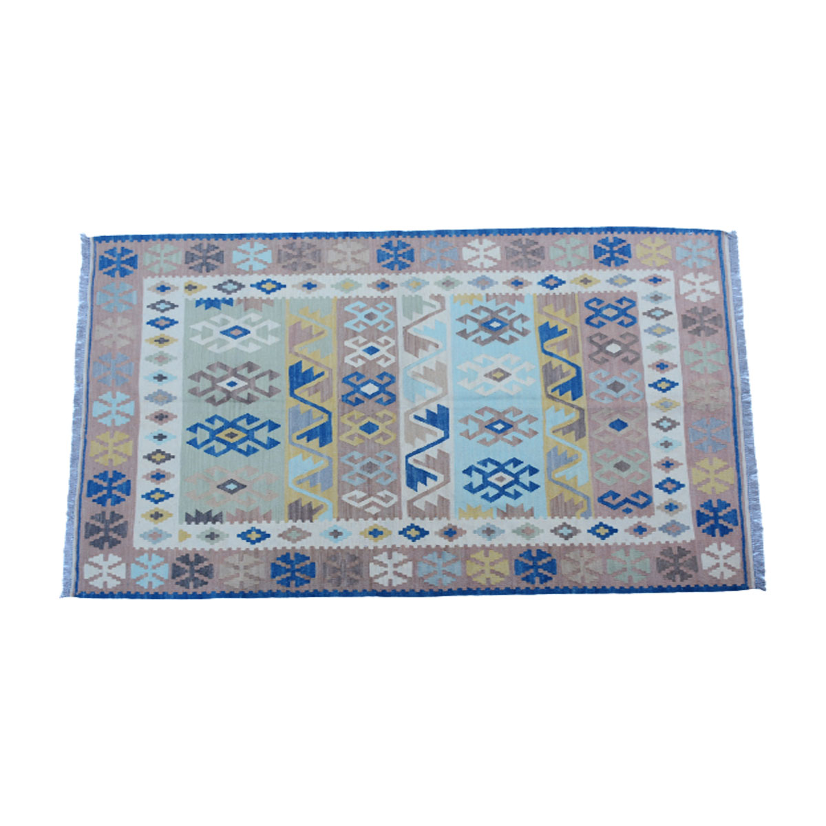 Modern Cascade  Kilim Rug