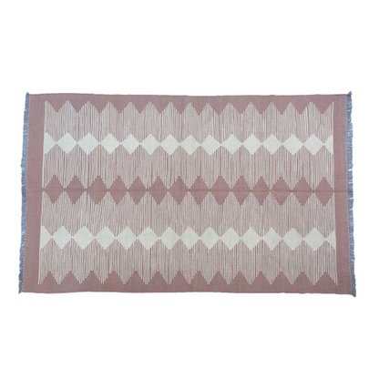 Modern Cotton Seed Kilim Rug