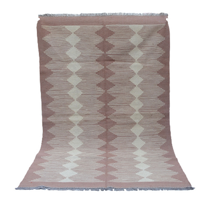 Modern Cotton Seed Kilim Rug