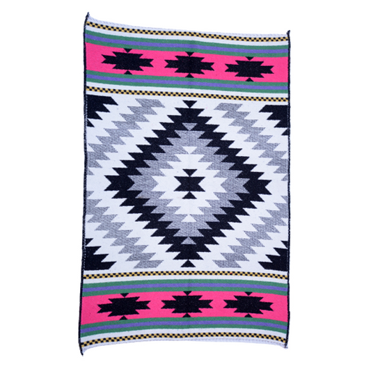 Aztec Handmade Link Water Vintage Rug