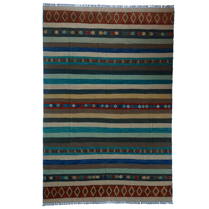 Soumak Multicolor Kilim Rug