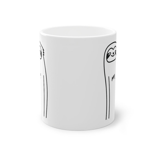 Cute Sloth funny mug, white, 325 ml / 11 oz Coffee mug, tea mug for kids