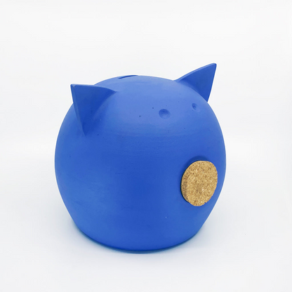 Handmade Ceramic Blackboard Piggy Bank - The Chalk Collection