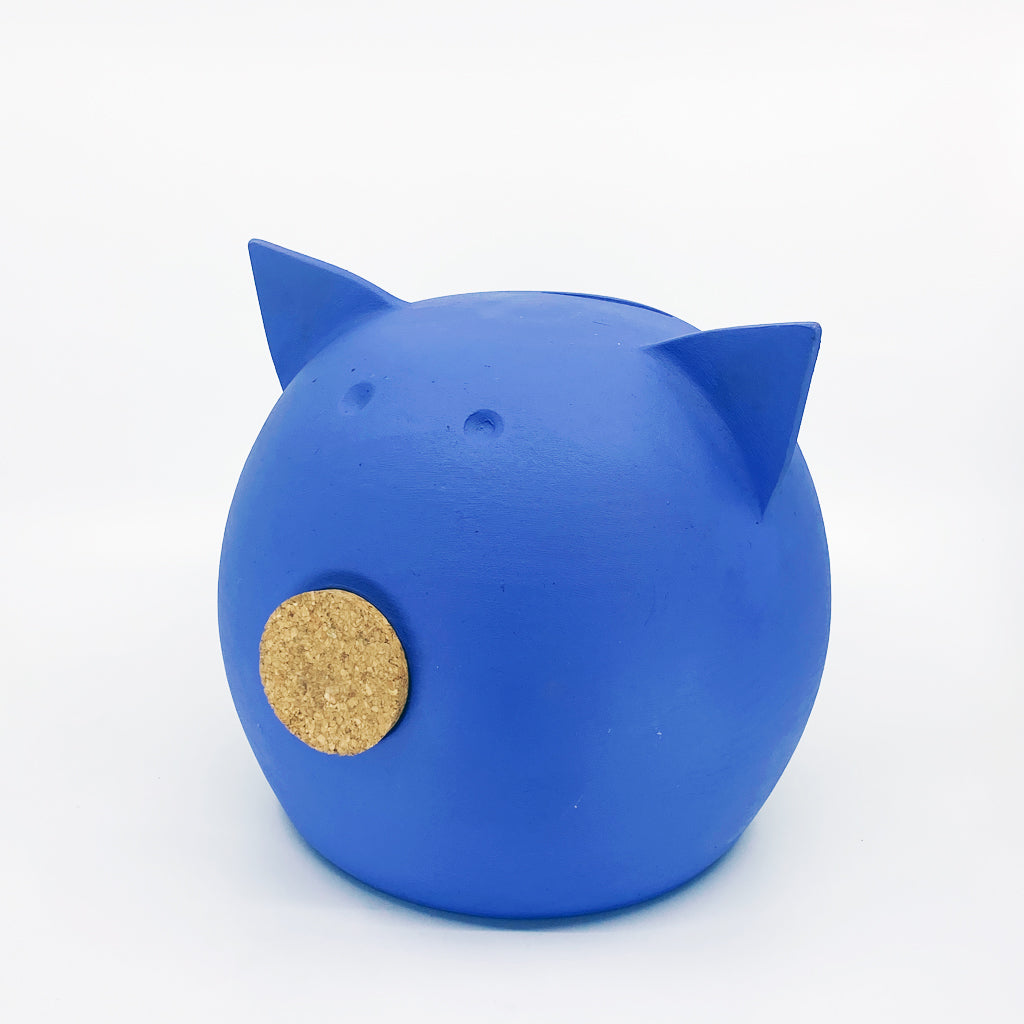 Handmade Ceramic Blackboard Piggy Bank - The Chalk Collection