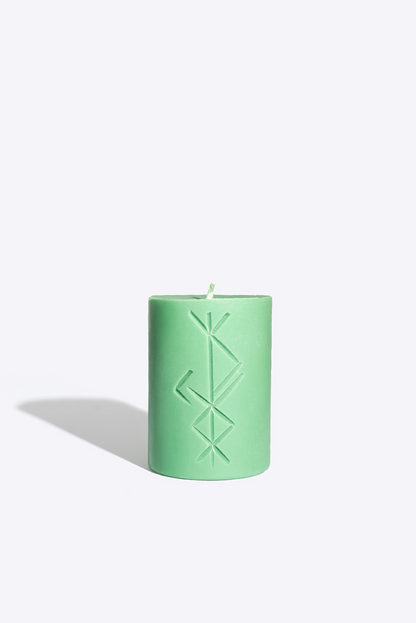 Rune candle FREYR