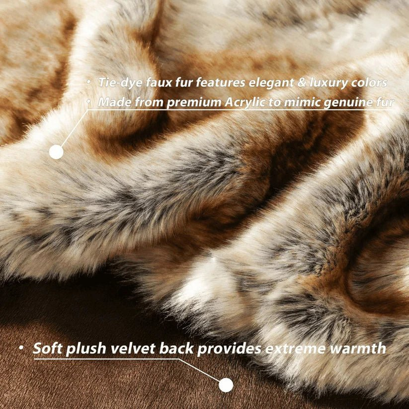 Faux Fur Ombre Filt